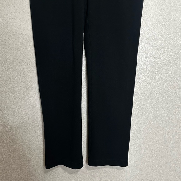 J. Jill Purejill Slim Leg Pima Cotton Blend Black Pull On Pants, Sz Medium - Picture 2 of 10